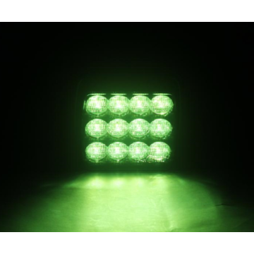 lumières led alimentées par batterie magnétique verte